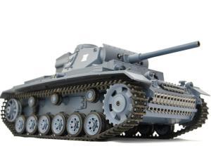 RC Panzer "Kampfwagen III" 1:16 Heng Long -Rauch&Sound - mit Stahlgetriebe und 2,4Ghz Fernsteuerung - V7.0-0