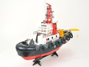 RC Boot Hafenschlepper, detailgetreu, mit Wasserspritzfunktion von Heng Long - 2,4Ghz-0