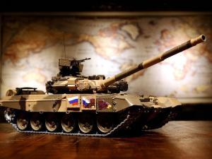 RC Panzer "Russland T90" Heng Long 1:16 mit Rauch&Sound + 2,4Ghz V7.0 -Pro Modell-0