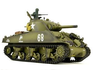 RC Panzer "US M4A3 Sherman" Heng Long 1:16 mit Rauch&Sound+2,4Ghz + V7.0 - Pro Modell-0