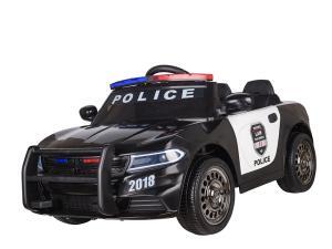 Kinderfahrzeug - Elektro Auto "Polizei Design -66" - 12V7AH Akku,2 Motoren- 2,4Ghz Fernsteuerung, MP3-0