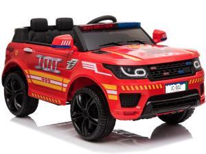 Kinderfahrzeug - Elektro Auto "Feuerwehr RR002" - 12V7AH Akku,2 Motoren- 2,4Ghz Fernsteuerung, MP3+Sirene-0