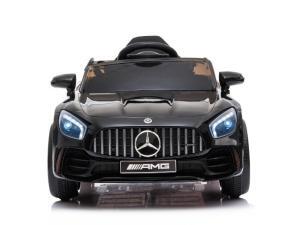 Kinderfahrzeug - Elektro Auto "Mercedes GT R" Mod. 011- lizenziert - 12V4,5AH, 2 Motoren, 2,4Ghz, MP3, Ledersitz+EVA-0
