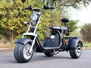 Coco Bike E-Scooter mit Straßenzulassung und drei Räder Trike ca. 35km Reichweite, 60V | 2000W | 20AH Akku-0