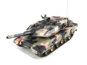 RC Panzer "Deutscher Leopard A5" 1:24 mit Schuss und Sound "809" mit IR-Battle-0