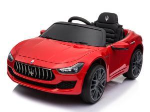 Kinderfahrzeug - Elektro Auto "Maserati Ghibli" - lizenziert - 12V7AH, 2 Motoren- 2,4Ghz Fernsteuerung, MP3, Ledersitz+EVA-0