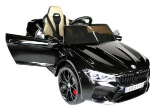 Elektro Kinderfahrzeug "BMW M5 Drift Version" - lizenziert - 2x 12V7A Akku, 2 Motoren- 2,4Ghz Fernsteuerung, MP3, Ledersitz+EVA-0