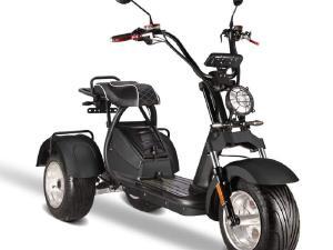 E-Scooter Trike mit Straßenzulassung und drei Räder Trike HM7 - ca. 70km Reichweite, 2 Motoren | 60V | 4000W | 2 x 20AH Akkus-0