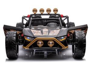 Elektro Kinderauto "Buggy 168" - 24V Akku,2x 200W Motoren- 2,4Ghz, Allrad+MP3 + Ledersitz + EVA-0