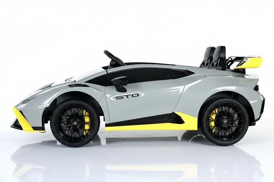 Elektro Kinderauto "Lamborghini Huracan STO Drift" - lizenziert - 24V Akku, 2 Motoren- 2,4Ghz Fernsteuerung, MP3, Ledersitz+EVA 5 Elektro Kinderauto "Lamborghini Huracan STO Drift" - lizenziert - 24V Akku, 2 Motoren- 2,4Ghz Fernsteuerung, MP3, Ledersitz+EVA – Bild 5