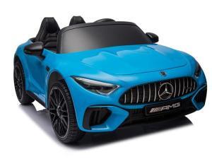 Elektrisch Kinderfahrzeug Mercedes SL63 AMG Blau Lackiert 24V 1