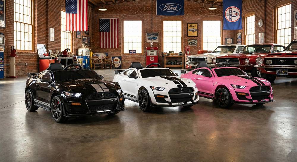 Elektro Kinderauto Lizenziert - Mustang GT500 Shelby Cobra mit Ledersitz und EVA Reifen 14 Elektro Kinderauto Lizenziert - Mustang GT500 Shelby Cobra mit Ledersitz und EVA Reifen – Bild 14