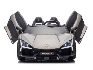Lamborghini Revuelto – lizenziertes Elektroauto mit 24V-Antrieb, 2-Sitzer - 2.4G+EVA+Ledersitz