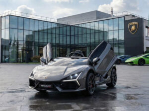 Lamborghini Revuelto – lizenziertes Elektroauto mit 24V-Antrieb, 2-Sitzer - 2.4G+EVA+Ledersitz