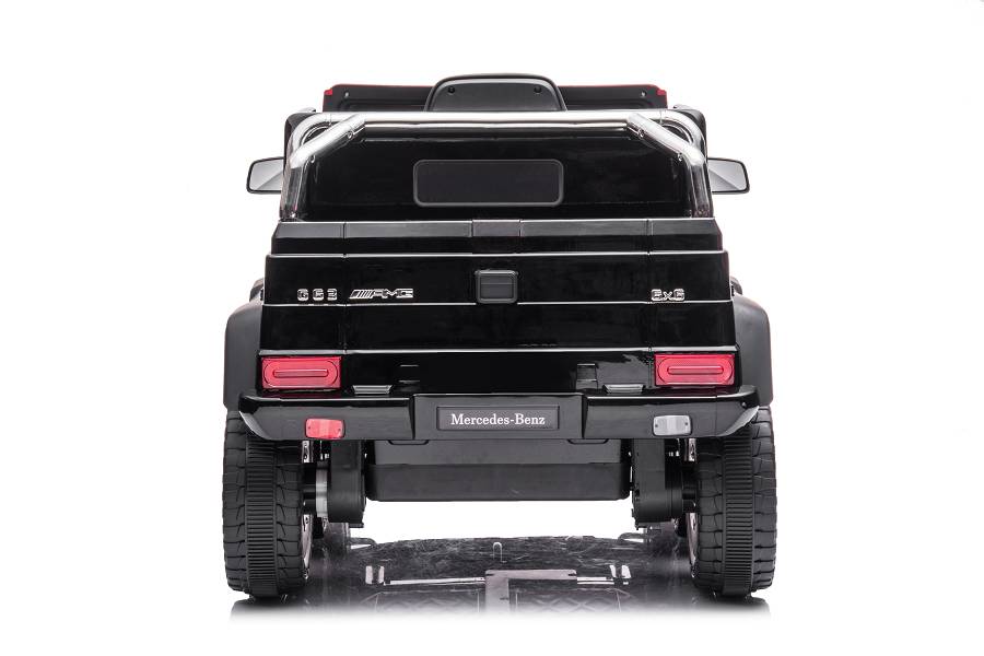 Kinderfahrzeug - Elektro Auto "Mercedes G63 AMG 6x6" - lizenziert - 12V7AH Akku + 2,4Ghz+Ledersitz+EVA-Schwarz 10 Kinderfahrzeug - Elektro Auto "Mercedes G63 AMG 6x6" - lizenziert - 12V7AH Akku + 2,4Ghz+Ledersitz+EVA-Schwarz – Bild 10