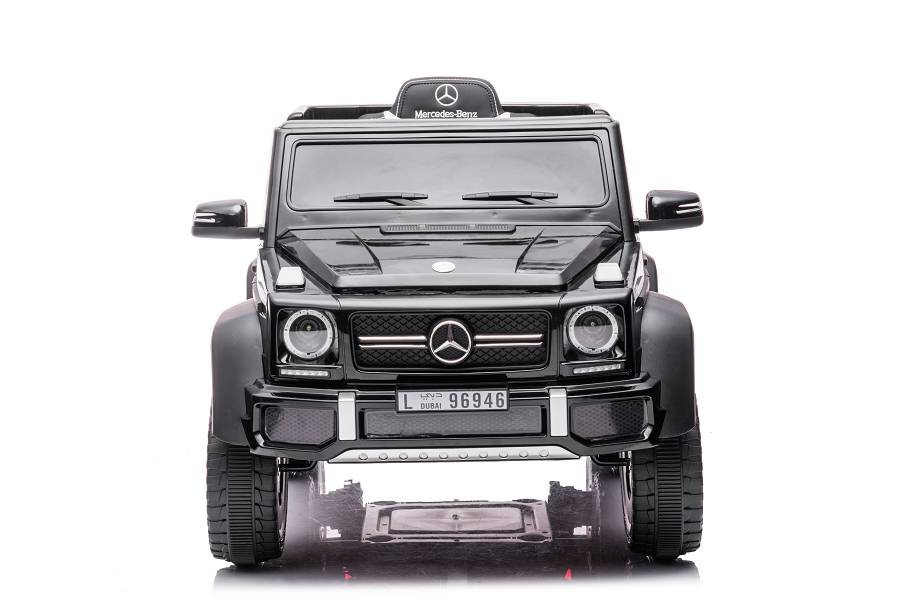 Kinderfahrzeug - Elektro Auto "Mercedes G63 AMG 6x6" - lizenziert - 12V7AH Akku + 2,4Ghz+Ledersitz+EVA-Schwarz 6 Kinderfahrzeug - Elektro Auto "Mercedes G63 AMG 6x6" - lizenziert - 12V7AH Akku + 2,4Ghz+Ledersitz+EVA-Schwarz – Bild 6