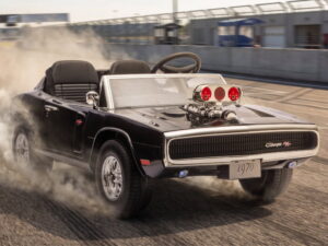 Elektro Kinderauto "Dodge Charger" - lizenziert - 24V7A Akku und 2 Sitzer- 2,4Ghz + MP3 + Leder + EVA