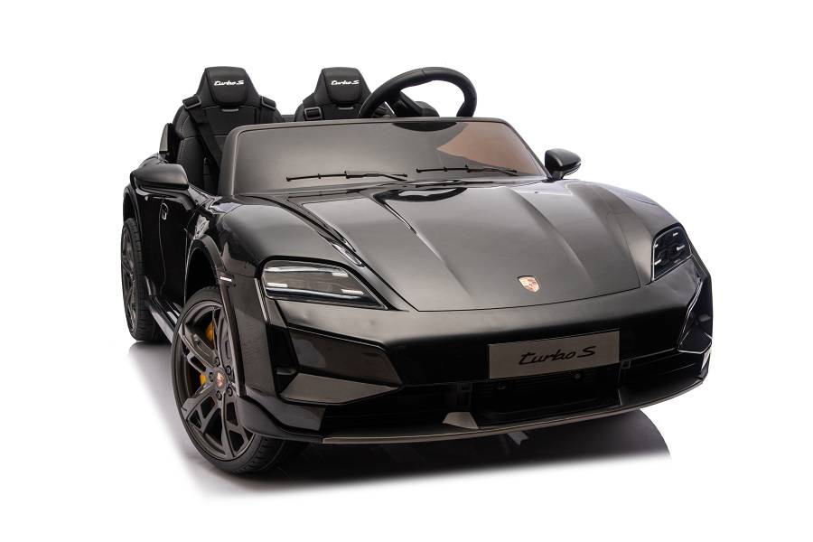 Elektro Kinderfahrzeug „Porsche Taycan Turbo S“ – Lizenziert – 24V Akku, 2,4Ghz FB, MP3+Ledersitz+EVA 2 Elektro Kinderfahrzeug „Porsche Taycan Turbo S“ – Lizenziert – 24V Akku, 2,4Ghz FB, MP3+Ledersitz+EVA – Bild 2