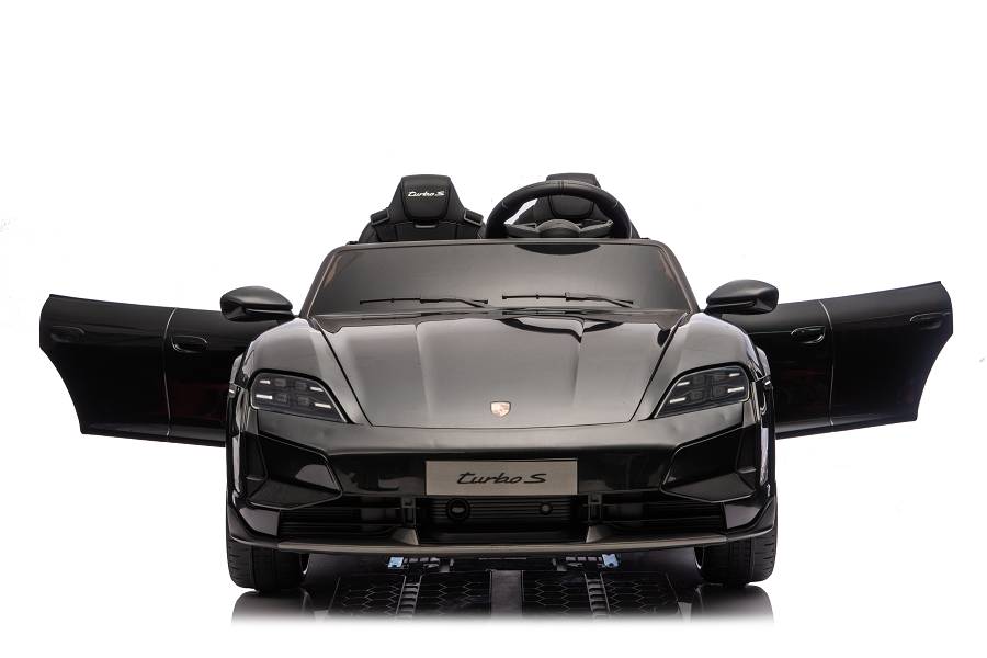 Elektro Kinderfahrzeug „Porsche Taycan Turbo S“ – Lizenziert – 24V Akku, 2,4Ghz FB, MP3+Ledersitz+EVA 4 Elektro Kinderfahrzeug „Porsche Taycan Turbo S“ – Lizenziert – 24V Akku, 2,4Ghz FB, MP3+Ledersitz+EVA – Bild 4