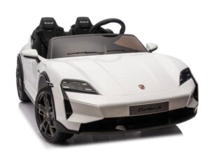Elektro Kinderfahrzeug „Porsche Taycan Turbo S“ – Lizenziert – 24V Akku, 2,4Ghz FB, MP3+Ledersitz+EVA