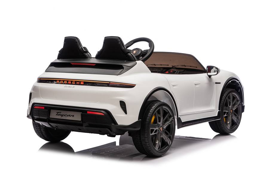Elektro Kinderfahrzeug „Porsche Taycan Turbo S“ – Lizenziert – 24V Akku, 2,4Ghz FB, MP3+Ledersitz+EVA 5 Elektro Kinderfahrzeug „Porsche Taycan Turbo S“ – Lizenziert – 24V Akku, 2,4Ghz FB, MP3+Ledersitz+EVA – Bild 5
