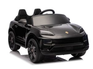 Elektro Kinderfahrzeug „Porsche Macan“ – Lizenziert – 12V10A Akku, 2,4Ghz Fernsteuerung, MP3+Leder+EVA