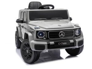 Kinderfahrzeug – Elektro Auto – Mercedes AMG G580 - 24V Allrad, 2,4Ghz, Bluetooth+MP3+Ledersitz+EVA